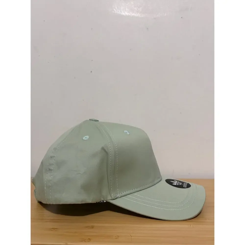 Adidas Originals Trefoil Sage Green Baseball Cap Hat Adjustable Logo NWT